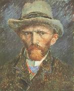 Vincent Van Gogh Self-Portrait with Grey Felt Hat (nn040 china oil painting artist